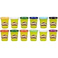 Play-Doh Bulk Winter Colours 12-Pack of Non-Toxic Modelling Compound, 4-Ounce Cans