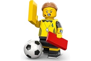 LEGO Figurines à collectionner Série 24 – Arbitre de football 71037 (emballées)