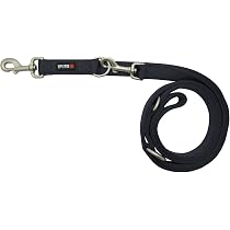 Wolters Cat&Dog Professional Halsband – Größe M Extra-breit (28-40 Cm), 20 Mm Breit, Farbe Graphite