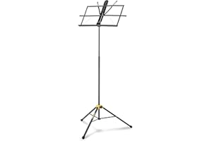 HERCULES STANDS Hercules BS100B Music Stand with EZ Desk, Glide and Angle Roller
