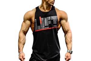 Befox Tank Top Herren Ärmelloses Muskelshirts Gym Fitness Bodybuilding Lift Stringer Weste