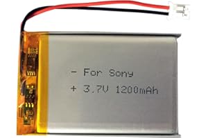 AOLIKES XINLANTECH 3,7 V 1200 mAh PL603450 akumulator zastępczy ze złączem Jst PH 2.0 do głośnika Bluetooth, GPS, MP4, maszyny POS, kamery i więcej