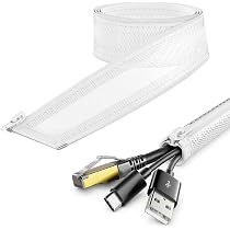 1000 Weiße Nylon-Kabelbinder, 10,2 Cm - Selbstsichernd Für Perfekte Kabelorganisation Zuhause & Im Büro