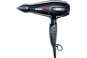 Secador de cabello iónico Babyliss Pro Caruso HQ 2400W Negro