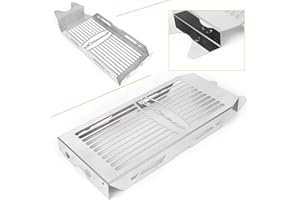 Gzyf cromato griglia radiatore kit di cornice per moto Honda Shadow VT600 Steed VLX400 88 – 07