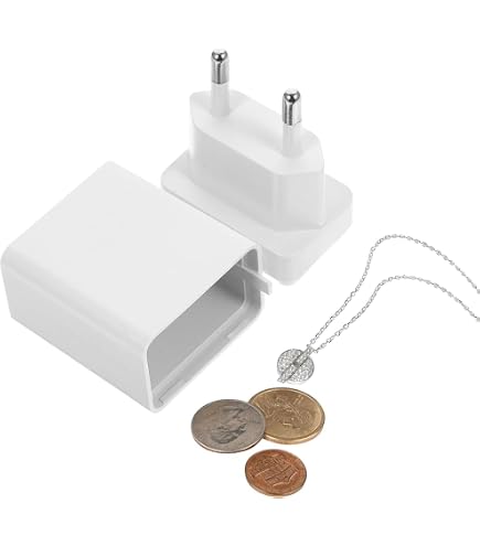 Boîte Secrète Diversion Power Bank - Cachette Portable Pour Argent, Clés, Bijoux - Format Réaliste 14x6,8 Cm