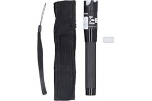 ANNADUE Kit de Localización Visual de Fallas, Pluma de Prueba de Fibra óptica 80 KM con Conector de Fibra Universal de 2,5 Mm, Probador de Fibra Portátil sin para Mantener Cables