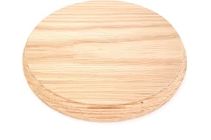 METACON Solid Oak Round Base 200 x 20 mm / 8 x ¾ inch