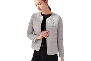 PEUIGNAO Plumifero Ultraligero Mujer Abrigo Plumas Ligeros Mujer Invierno Plumon Plumón Ligero Mujer Abrigo Acolchado Mujer Abrigos Plumiferos Mujer Chaqueta Pluma Ligera Mujer Parka Cazadoras Plumífero Señora