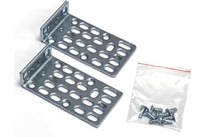 RW ROUTERSWHOLESALE rckmnt 1RU - Kit di montaggio rack 1RU per Cisco