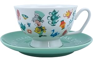 DISNEY ALICE AU PAYS DES MERVEILLES- Tasse à Thé avec Soucoupe