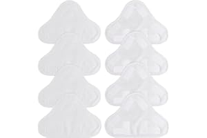 Sgizoku Steam Mop Pads for H2O X5 Steam Cleaners Replacement Microfibre Pad - 8 Pack Washable Cleaner Cover Cloths for H20 x5 Floor Cleaning Covers