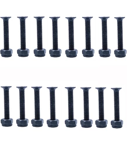 PATIKIL 12mm (0.47) Skateboard Elévateur Tampons, 4 Paquet