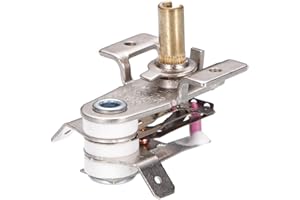 QUARKZMAN AC 250V/125V 16A 70 Grad Bimetall Einstellbar Temperatur Heizung Thermostat Backofen Thermostat Schalter für Elektroheizungen