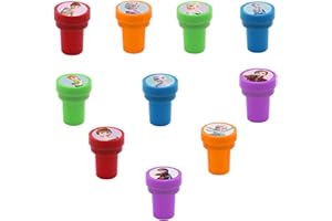 HREDZEO Stamps for Kids,10 PCS Self Ink Stamps Craft Stamps Children Stampers Arts Stampers Cute Kids Stamps Assorted Stamps for Kids Teacher Stamps for Home School Prizes Party Favor
