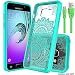 Produktbild Galaxy A3 2017 Hülle, Slim Unsichtbare Mandala mit Luftkissen-Technologie und Hybrid-Drop-Schutz für Samsung Galaxy A3 2017 (Minze)