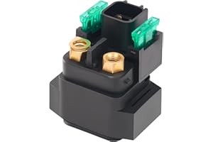 OuYi Motorrad Elektromagnetisches Startrelais ist kompatibel mit SUZUKI 650 SV650 SV650S 1999-2008/SV1000 SV1000S 2003-2007/ AN400 2003-2009/600 GSX600F KATANA 1998-2006/VL1500 VL1500T 1998-2009