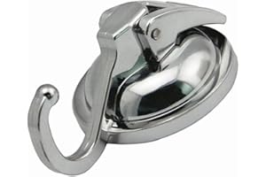 LUMENTY Crochet mural puissants à ventouse à vide pour cuisine, salle de bain, douche, manteaux etc supportant jusqu'à 6,8 kg (non adapté aux murs peints),ultra robuste et ne laissant pas de traces