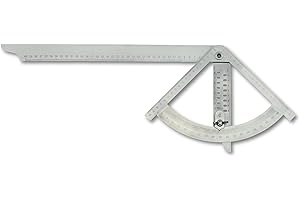 hedue® Alphawinkel Mikro - Kleiner Alpha Winkel für Zimmerer, Anreißwinkel & Präzisionswinkel in Einem, beliebtes Zimmermann Werkzeug & Anreissgerät