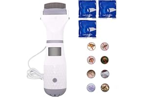 BIUDXBO Pettine Elettrico Per La Rimozione Dei Pidocchi, Aspirapolvere Per La Rimozione Dei Pidocchi Con Tre Filtri, Strumento Professionale Per La Rimozione Dei Pidocchi Per Bambini E Animali Domestici