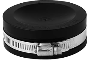 Aquaforte Pvc Elastomère, Embout Flexible, 90 mm 3 Plage de Serrage 90-82 mm, Extrêmement Flexible !, schwarz