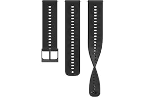 Suunto 22 ATH6 Correa de Silicona Compatible con Race S, Race, Vertical, 9 Peak Pro, 9 Peak, 5 Peak, Correa de Reloj de Repuesto de Silicona Suave 22 mm S+M