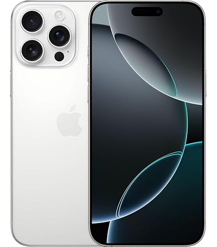 Apple iPhone 15 Pro Max (256 GB) - White Titanium (Renewed