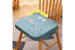 IIQI Rehausseur de chaise, Coussin Rehausseur Enfant Portable Eponge Confortable Coussins, Adapté pour les Repas des Jeunes Enfants. (F-5cm)