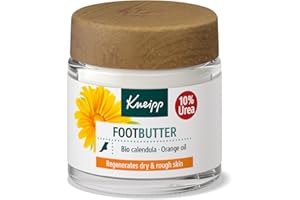 Kneipp Bálsamo para Pies, Contiene Urea, Pantenol, Vitamina E, y Caléndula, Protege, Hidrata y Calma, Aroma a Naranja, Efecto Desodorante, Previene Hongos, Sin Plásticos, 100ml