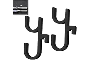 COYCRITER 2 Pcs Car Umbrella Hook, 2025 New Universal Car Trunk Umbrella Hooks, Car Umbrella Holder Clip Hook, Auto Trunk Umbrella Hook, No Drilling, Stable Installation,Suitable for Any Cars(Black）