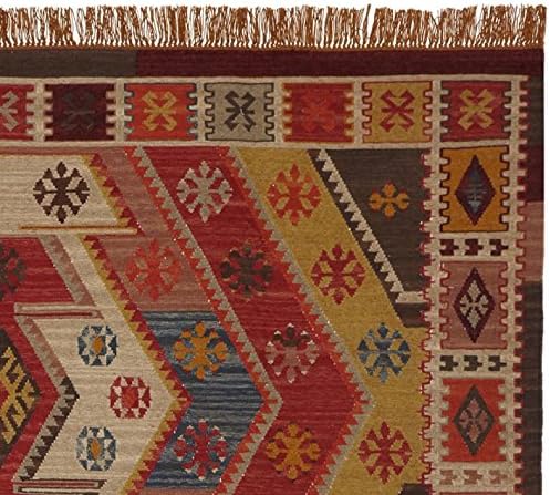 Antique Gianna Recycled Yarn Turkish Style Kilim Indoor/Outdoor Flat Weave Rug (8x10 (244x305cm))