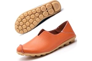 GAATPOT Mocasines para Mujer Ligero Loafers Zapatos de Conducción Casual Zapatillas Verano Zapatos del Barco Antideslizante 35-44
