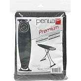 Perilla Premium Extra S&uuml;ngerli &Uuml;t&uuml; Masası Kılıfı, Antrasit, 54x162 cm