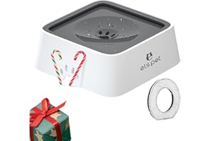ELS PET Wassernapf für Hunde: 2L Auslaufsicher Trinknapf Reisenapf, rutschfest Katzen Hund Haustiere Hundenapf Anti-Schwapp Wasserspender für Haustiere & Innen & Draußen & Auto