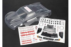 Traxxas 7012R CARROSSERIE Transparente Slash 1/16EME