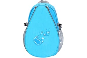 F Fityle Borsa per Racchette da Tennis per Bambini Pickleball Paddles Zaino Organizer Portaoggetti Borsa da Trasporto per Racchette da Tennis Ragazzi Ragazze