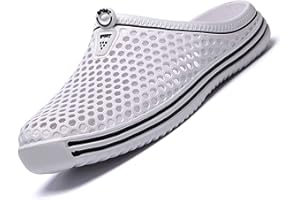 ReverseClock Women Garden Clogs Shoes Unisex Mesh Breathable Slippers Lightweight Summer Beach Sandals Walking Shoes