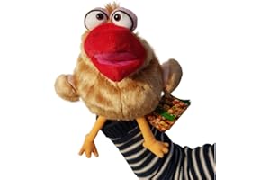 Living Puppets W257 Petronella Piepspatz - Bambola a mano, colore: Marrone