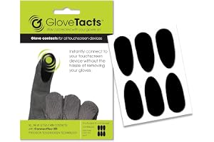 GloveTacts V3 smarta fingertoppshandske touch klistermärken