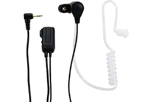 Alecto FRH-10 Duo Walkie Talkie Headset - In ear öronproppar 2-pack - Ergonomiska och utbytbara silikonkåpor