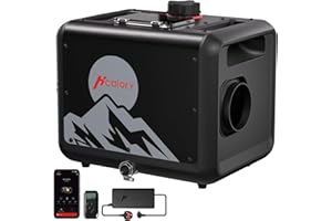 HCALORY 8KW Diesel Heater, All in One 7.5L Toolbox MAX Diesel Air Heater 110/12/24V Fast Heating with App Control, Wireless Temperature Sensing and Altitude Mode for RV Garage Camper 2025 Upgraded