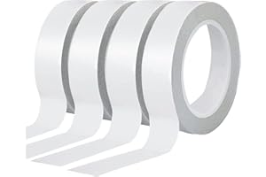 YISUMEI Double Sided Tape -Width: 1 Inch (25 mm) - Length: 110 Yards (100 m) Adhesive Sticky Craft Tape