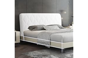 WYJHNL Copertura per Testiera per Letto Copri Testata Letto, Fodera Elastica Protezione, Coprire Antipolvere in Cotone Europeo Cover Lavabile per Decorazione Camera Letto,Creamy White 170cm(67inch)