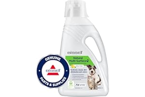 BISSELL Środek czyszczący Natural Multi-Surface Pet, 2 l, do urządzeń CrossWave, SpinWave, SpinWave Robot i HydroWave, Wysoka skuteczność czyszczenia w naturalny sposób, 31221