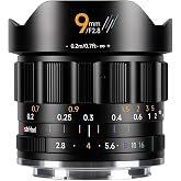 AstrHori 9 mm f/2.8 lens Ultra geniş a&ccedil;ılı APS-C kamera kılavuzu i&ccedil;in Canon RF kamera montajı aynasız EOS R, RP, R5, R5C, R6,