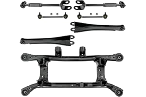 AJS PARTS 1x Achsträger Hinterachse 2x Koppelstange 4x Querlenker Spurstange Hinterachse links rechts oben vorn hinten