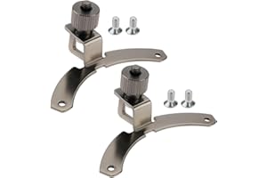 Briny River 2 Soportes de Montaje con Hebilla de Fijación para CPU de Computadora Compatible con Cooler Master B120 240 360 AMD AM4.