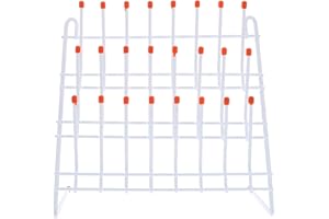 ULTECHNOVO Supporto per vetreria per rack di essiccazione da laboratorio: gocciolante acqua rack test tubo stand laboratorio becher essiccazione titolare forniture laboratorio