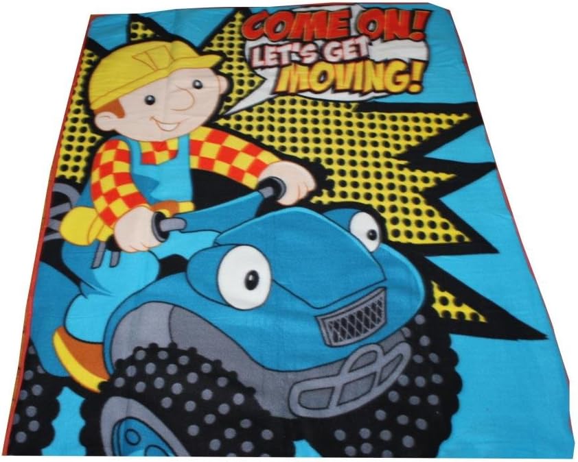 Bob the builder fleece blanket