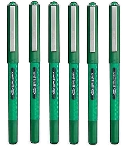 Uni-ball Eye Designer UB-157D – Lot De 12 Stylos Roller 0,7 Mm Bleu Clair, Encre Super Ink Permanente